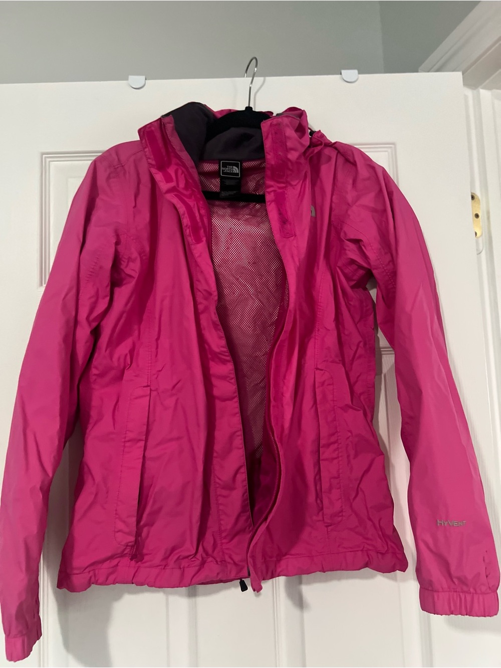 The North Face Women's Pink Waterproof Shell Jacket